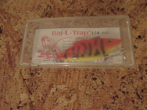 RAT-L-TRAP 1/4 OZ LURES