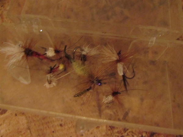 BOXES OF FISHING FLIES