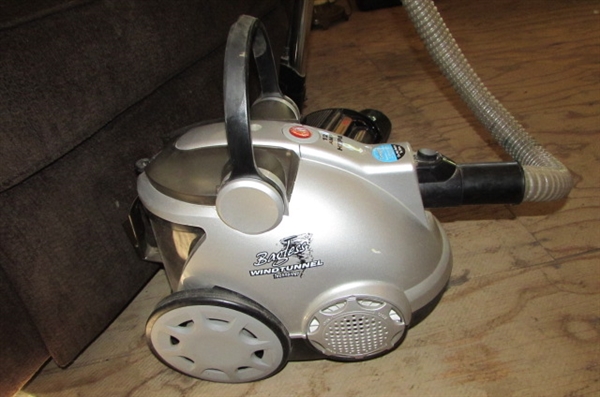 HOOVER BAGLESS CANISTER VACUUM