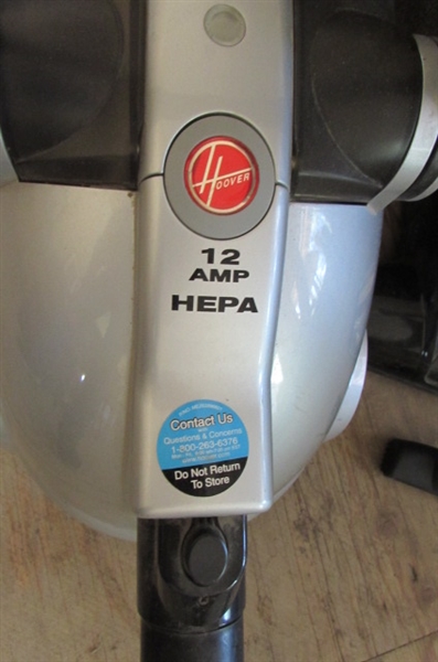 HOOVER BAGLESS CANISTER VACUUM