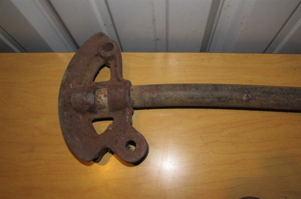 PIPE WRENCHES, PIPE BENDER & CUTTER