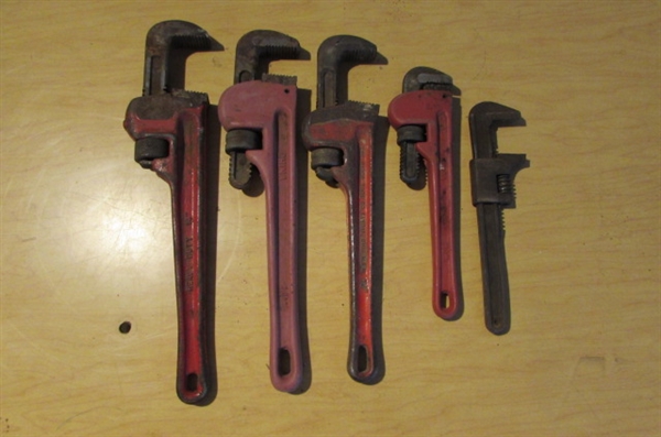 PIPE WRENCHES, PIPE BENDER & CUTTER