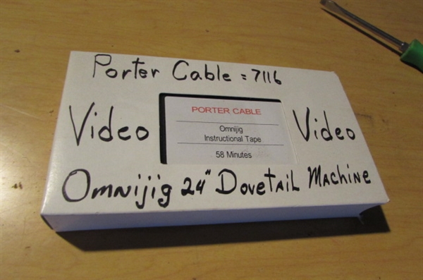 OMNIJIG DOVETAIL MACHINE