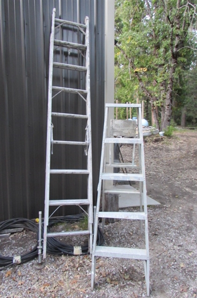 EXTENSION AND STEP LADDERS