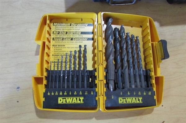 DEWALT ELECTRIC HAMMER DRILL & MORE