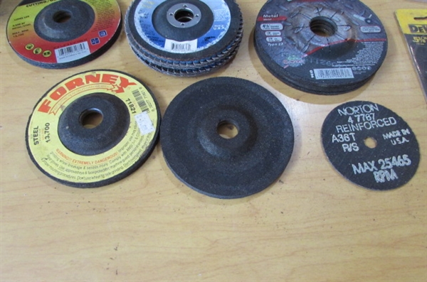 GRINDING DISCS, DIAMOND BLADES & MORE