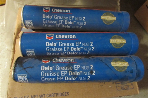 23 TUBES - CHEVRON DELO GREASE