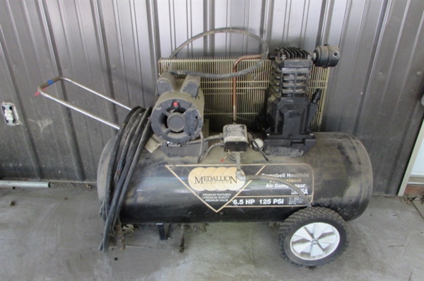 6.5 HP CAMPBELL HAUSFELD AIR COMPRESSOR