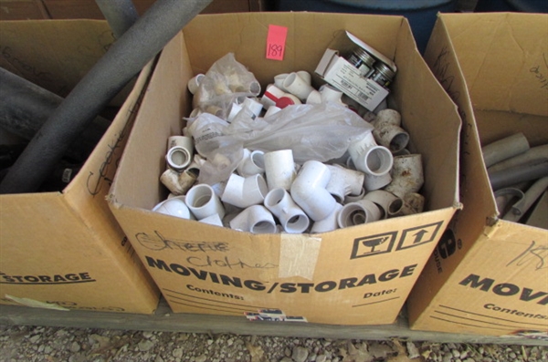 WHITE, GRAY & BLACK PIPE FITTINGS