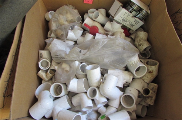 WHITE, GRAY & BLACK PIPE FITTINGS