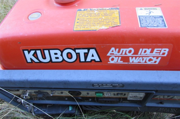 KUBOTA & COLEMAN POWERMATE GENERATORS