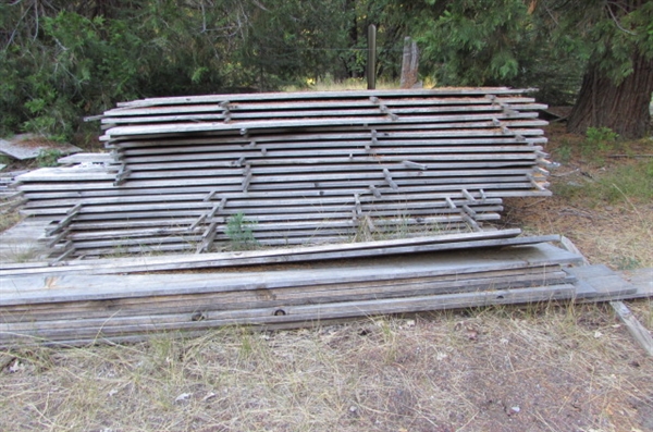 PILE OF 1 X 12 X 10' LUMBER