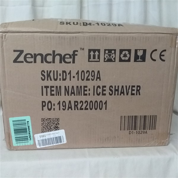 ZENCHEF ICE SHAVER
