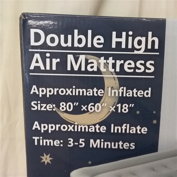 CUMBOR DOUBLE HIGH QUEEN  AIR MATTRESS