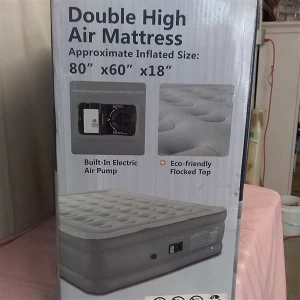 CUMBOR DOUBLE HIGH QUEEN  AIR MATTRESS