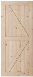 36" X 84" K-BARN DOOR KIT