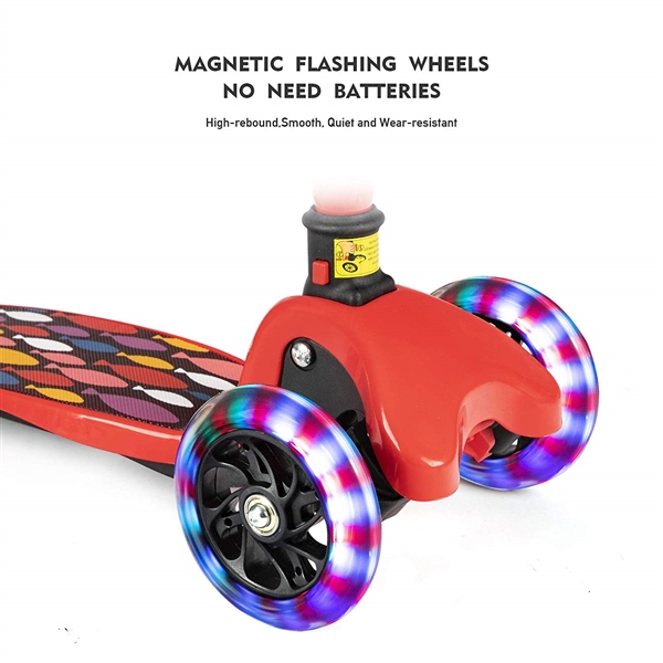 NEW OLYM KIDS SCOOTER WITH FLASHING WHEELS