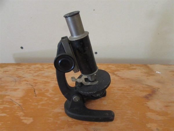 MICROSCOPE, HAND PLANE & MORE