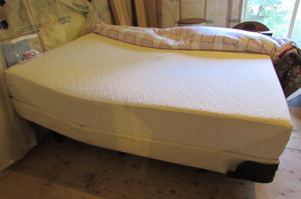 FULL SIZE TEMPUR-PEDIC ADJUSTABLE BED