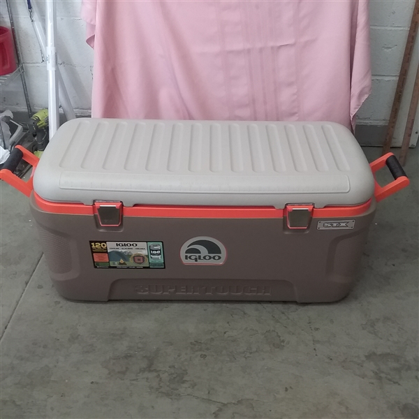 120 QUART IGLOO SUPER TOUGH COOLER