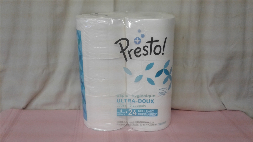 PRESTO ULTRA SOFT TOILET PAPER 