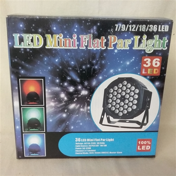 LED MINI FLAT PARTY LIGHT