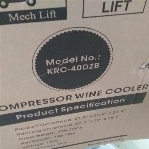 KALAMERA 40 BOTTLE WINE COOLER