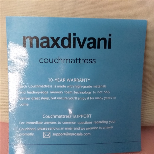 MAXDIVANI COUCHMATTRESS