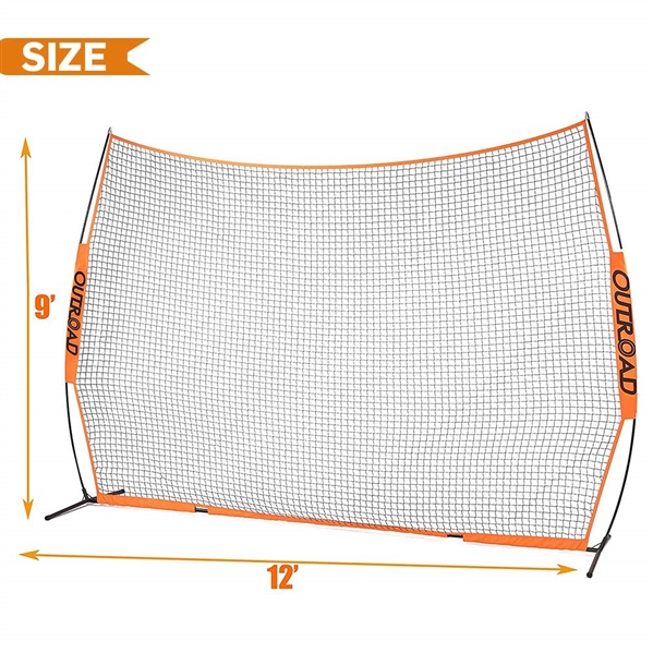 OUTROAD 12 X 9 FT PORTABLE BARRIER NET