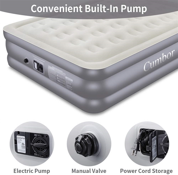 CUMBOR DOUBLE HIGH QUEEN  AIR MATTRESS