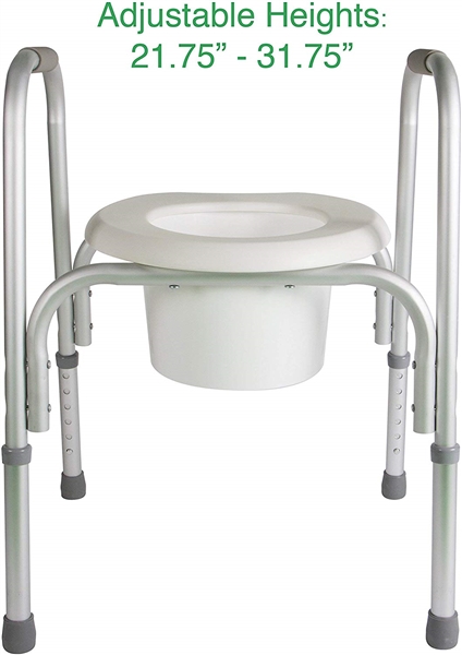 RAISED TOILET SEAT WITH FRAME