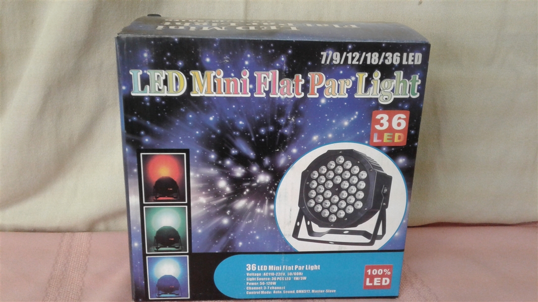 18 LED MINI FLAT PARTY LIGHT