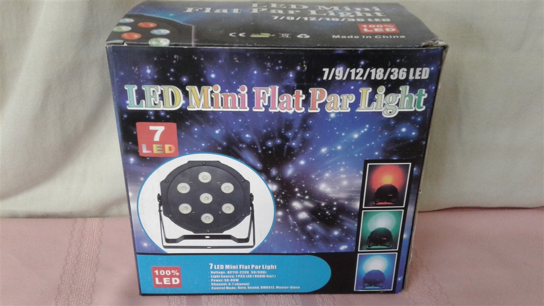 18 LED MINI FLAT PARTY LIGHT