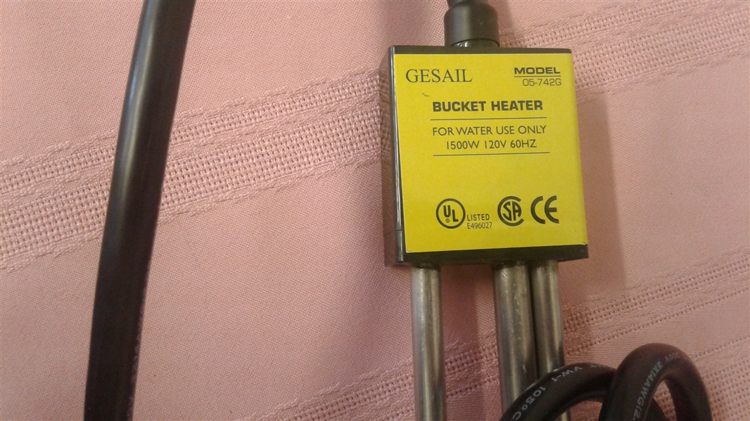 GESAIL BUCKET HEATER 1500 WATT