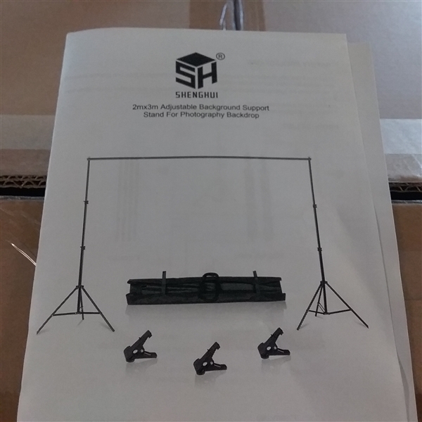 SH 6.5 X 10 FT BACKDROP SUPPORT 