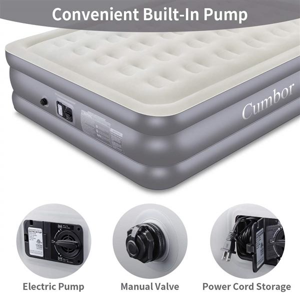 CUMBOR DOUBLE HIGH FULL AIR MATTRESS