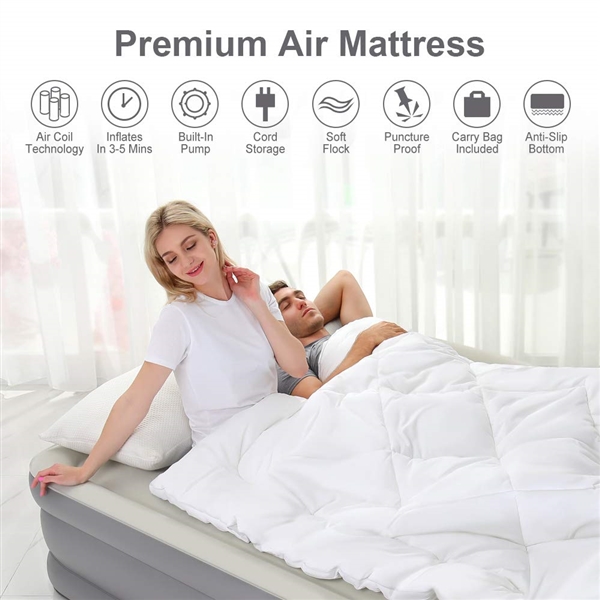 CUMBOR DOUBLE HIGH FULL AIR MATTRESS