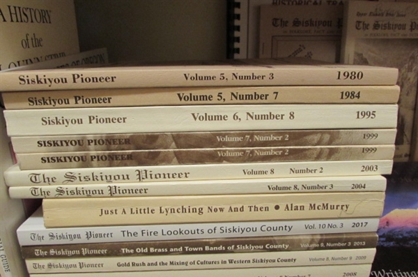 SISKIYOU PIONEER BOOKS & OTHER LOCAL AREA BOOKS