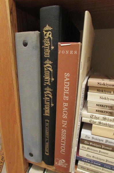 SISKIYOU PIONEER BOOKS & OTHER LOCAL AREA BOOKS