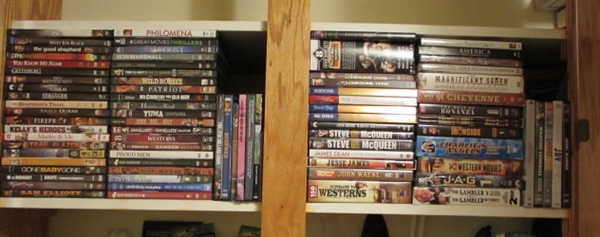 OVER 80 DVD MOVIES