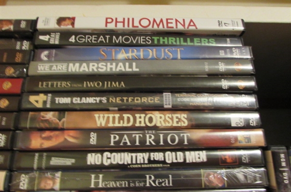 OVER 80 DVD MOVIES