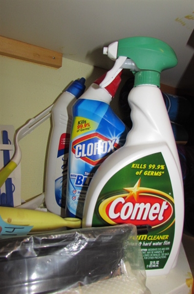 ANOTHER LOT OF CLEANING SUPPLIES