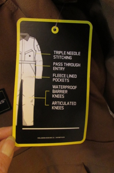 NEW 'WALLS OUTERWEAR ' INSULATED COVERALLS