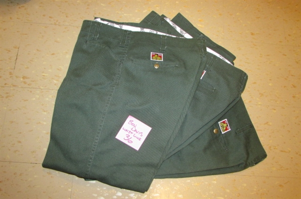 3 PAIR MENS BEN DAVIS PANTS