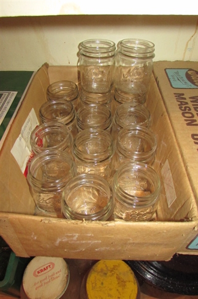 CANNING JARS AND CANNERS