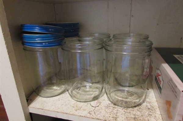 CANNING JARS AND CANNERS