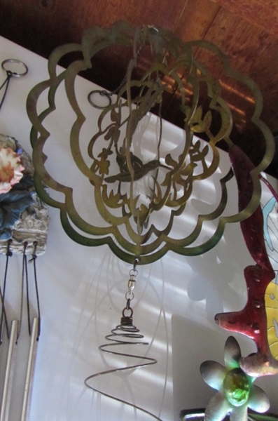 HUMMINGBIRD WINDCHIMES, BELL AND MORE