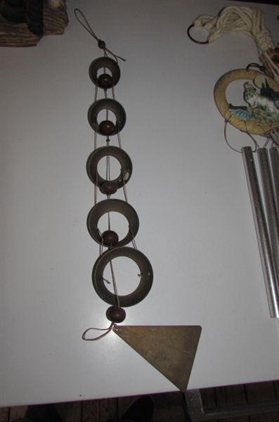 WIND SPINNERS, WINDCHIMES, PLANT HANGER & MORE