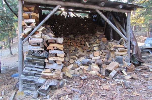 FIREWOOD - SEASONED, CUT & STACKED - OVER 2 CORDS