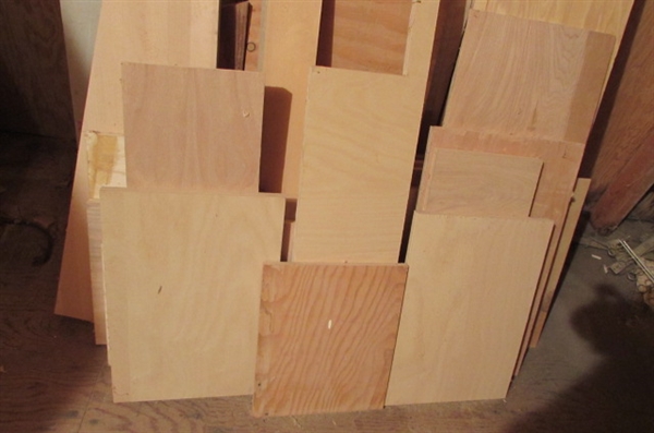 MISC. LUMBER PIECES FOR CRAFT PROJECTS